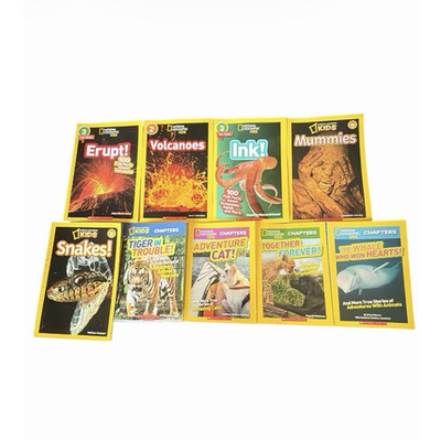 National Geographic Kids Reader Books Lot of 9 Level 2-3 Science Animal Books