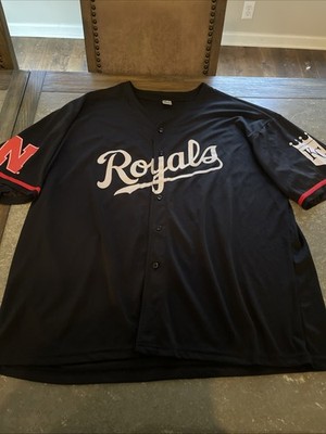 Kansas City Royals MLB Huskers Night Jersey Go Big Red Baseball XL