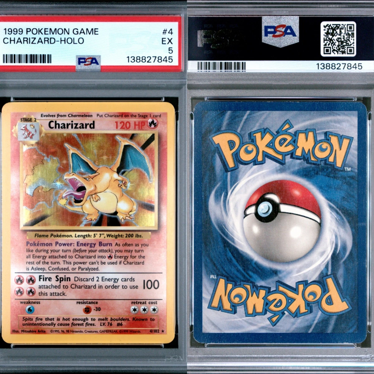 charizard pokemon card ebay uk - 4/102 Rare Charizard Pokemon card sells