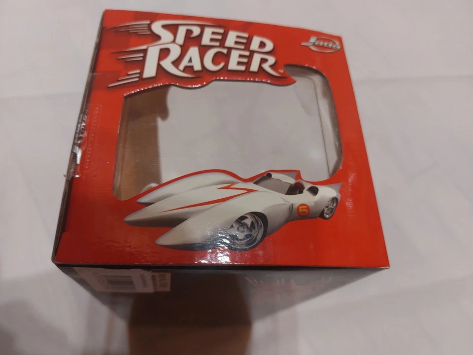 Jada Toys 2007 Speed Racer Mach 5 Diecast Car 1:24 Scale (Box Damaged) - Image 4 of 4