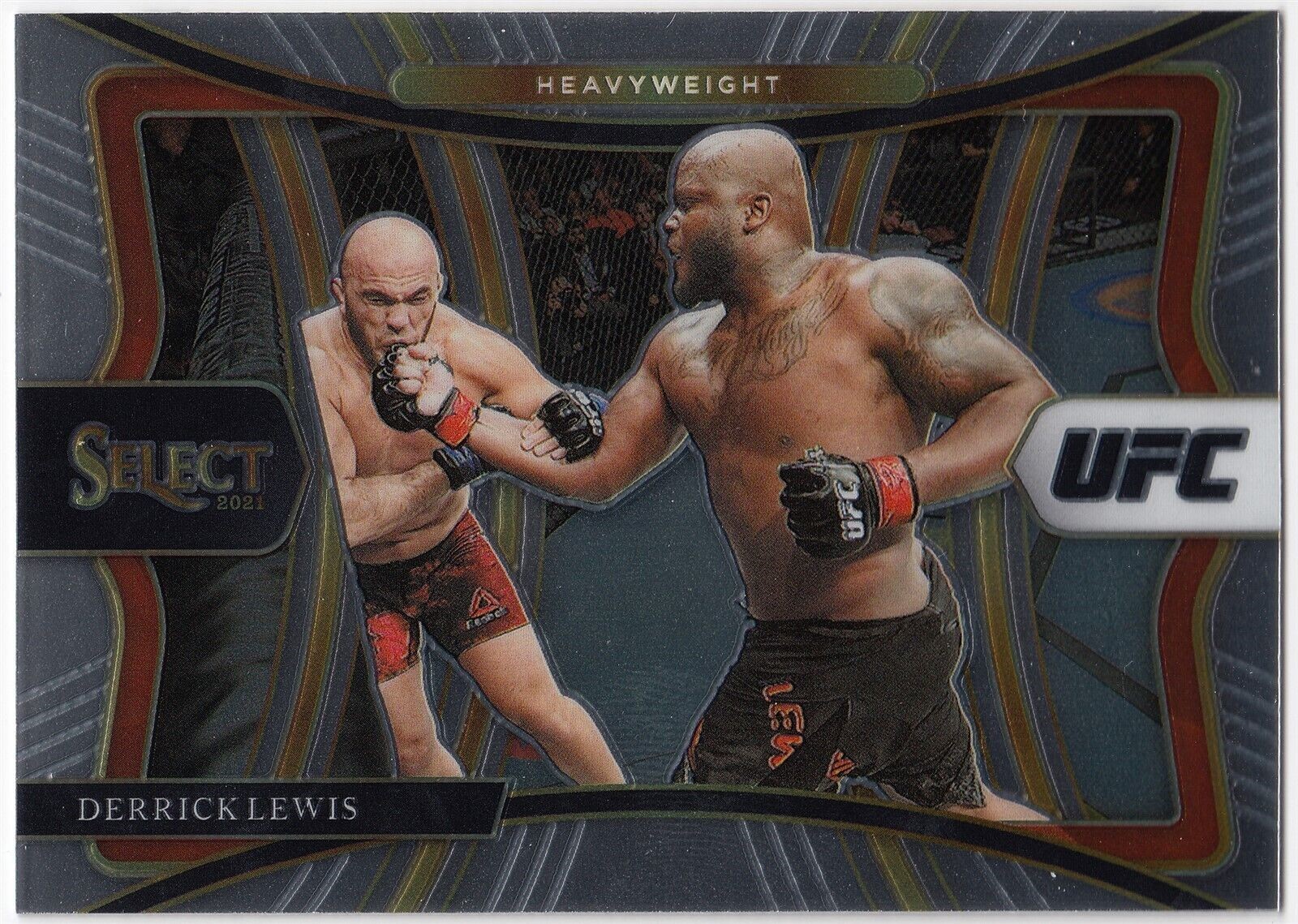 2021 Panini Select UFC MMA Premier Level DERRICK LEWIS #117