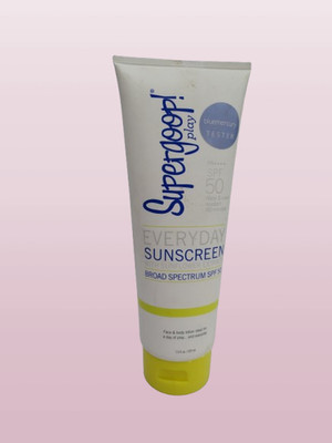 SUPERGOOP! PLAY EVERIDAY SUNSCREEN WITH SUNFLOWER ESTRACT BROAD SPECTRUM SPF 50