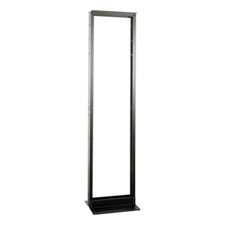Hubbell Server Equipment Relay Rack Black Aluminum 96"x23" 51RU HPW96RR23