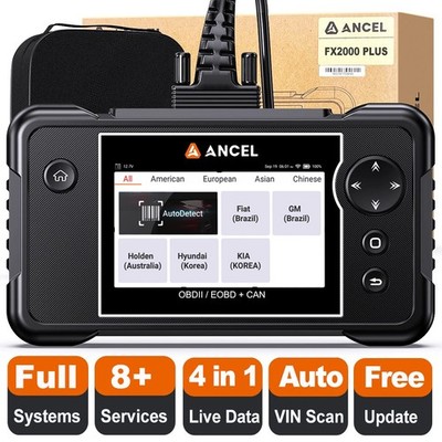 2026 ANCEL FX2000 PLUS Profi Diagnosegerät ALLE SYSTEM KFZ OBD2 Scanner EPB ABS