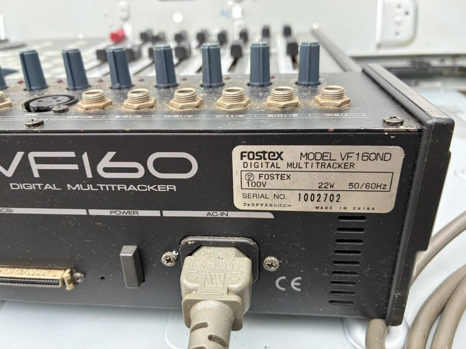 Fostex VF160 Digital Multitrack Recorder - Junk / Untested / Parts Only - Image 2 of 4