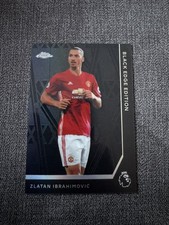 Zlatan Ibrahimovic 2026 Topps Chrome Premier League Black Edge Edition