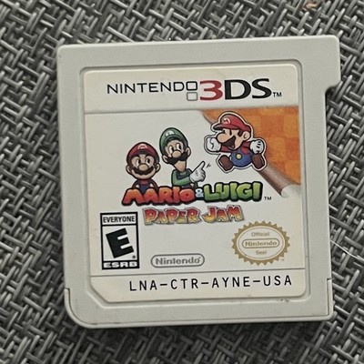 Mario & Luigi Paper Jam Nintendo 3DS Cartridge Only 2016 USA Tested