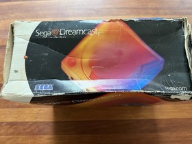 Sega Dreamcast Console Box Original Gray BOX ONLY With Insert And Manuals