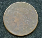 Photo of a 1808-P Large Cent from an eBay listing that sold on Jun 22, 2026