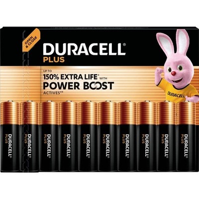 40er Multipack Duracell Plus Power Boost Mignon (AA)-Batterie 1.5 V 40 St.