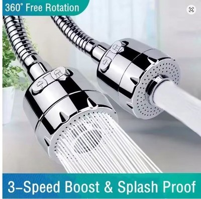 Wasserhahn Verlängerung Faucet Extender 360° Rotating Kitchen Tap