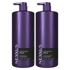 Nexxus KERAPHIX  Shampoo  Conditioner Set Damaged Hair Repair 33.8 Oz 2Ct  Vis