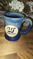 Sunset hill stoneware mug WEAVE industries Made In USA