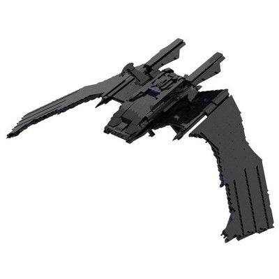 Hot Sale Reman-Scimitar Sci-Fi Spacecraft Model 1995 Pieces Building Toys