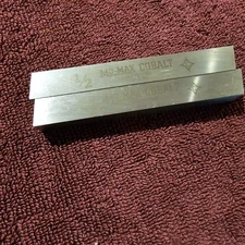 2 Pcs  Momax  COBALT MO-MAX (M30) Lathe Tooling   1/2" x 1/2" x 4"