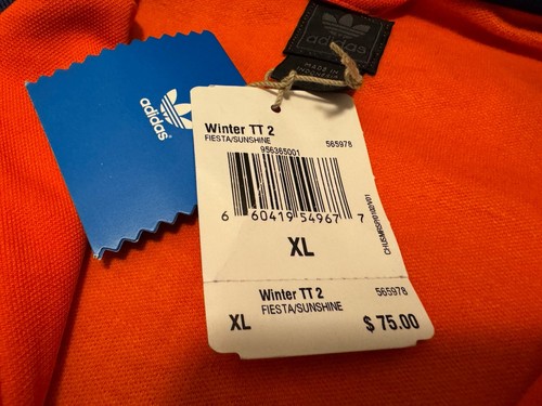Vintage Y2K Adidas Winter TT 2 Trainingsjacke Fiesta/Sunshine Gr. XL NOS - Bild 6 von 10