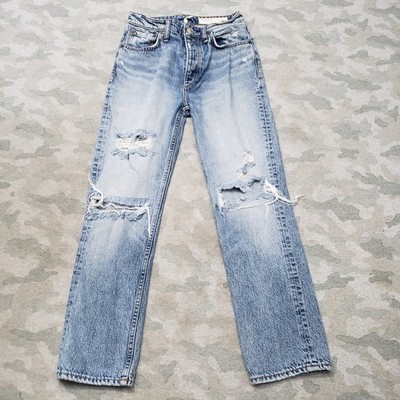 ankle cigarette jeans Prima at AG Official Store which corresponds to a size 26 MICA DENIM Mid Rise Cigarette