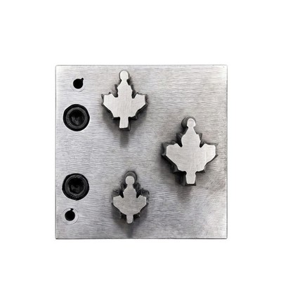 NS Crafts  3 Stück Kleeblatt Form Stahl Scheibe Schneider 14-25 mm Schmuck Stanze Matrizen Rohlinge