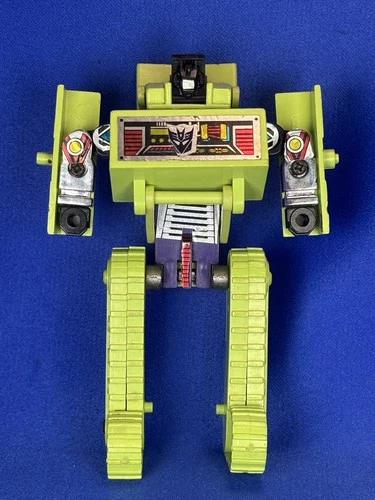 1985 G1 Transformers ~ Bonecrusher ~ Action Figure Constructicon Devastator