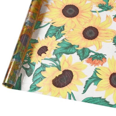 Rainbow Effect Decal Stained Glass Window Film Privacy Window Film Sunflower