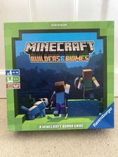 Minecraft Builders and Biomes Board Game Ravensburger COMPLETE Vgc