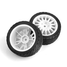 Pneumatici per WRC RC Fiesta Citroen C3 Rally Flat Runner Pneumatici 1:10 Modello Auto