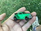 Vintage Mattel Red Line Hot Wheels Classic 36 Green Ford Coupe 1968