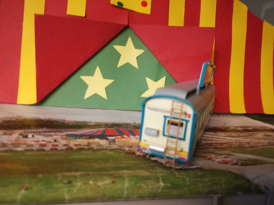 Circus Krone  "Haupt -  Kassenwagen Nr. 78 mit Verkaufsschild  " Cassa " - Bild 2 von 4