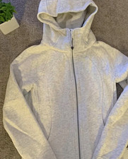lululemon athletica Scuba Full Zip Hooded Hoodie Gray Women s Size S