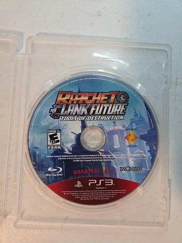 Ratchet & Clank Future: Tools of Destruction Sony PlayStation 3 Disc Only Mint