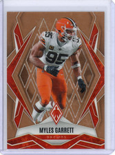 Myles Garrett 2025 Panini Phoenix Football Bronze Winter /50 #73