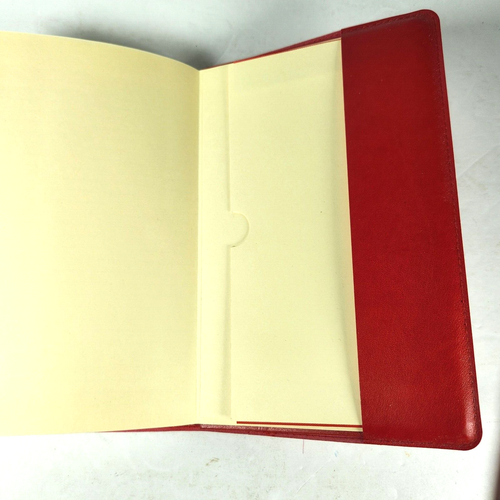 Lot 2 Orbridge Journal Red Faux Leather Travel Diary Notebook Lined Cream Paper - Picture 5 of 8
