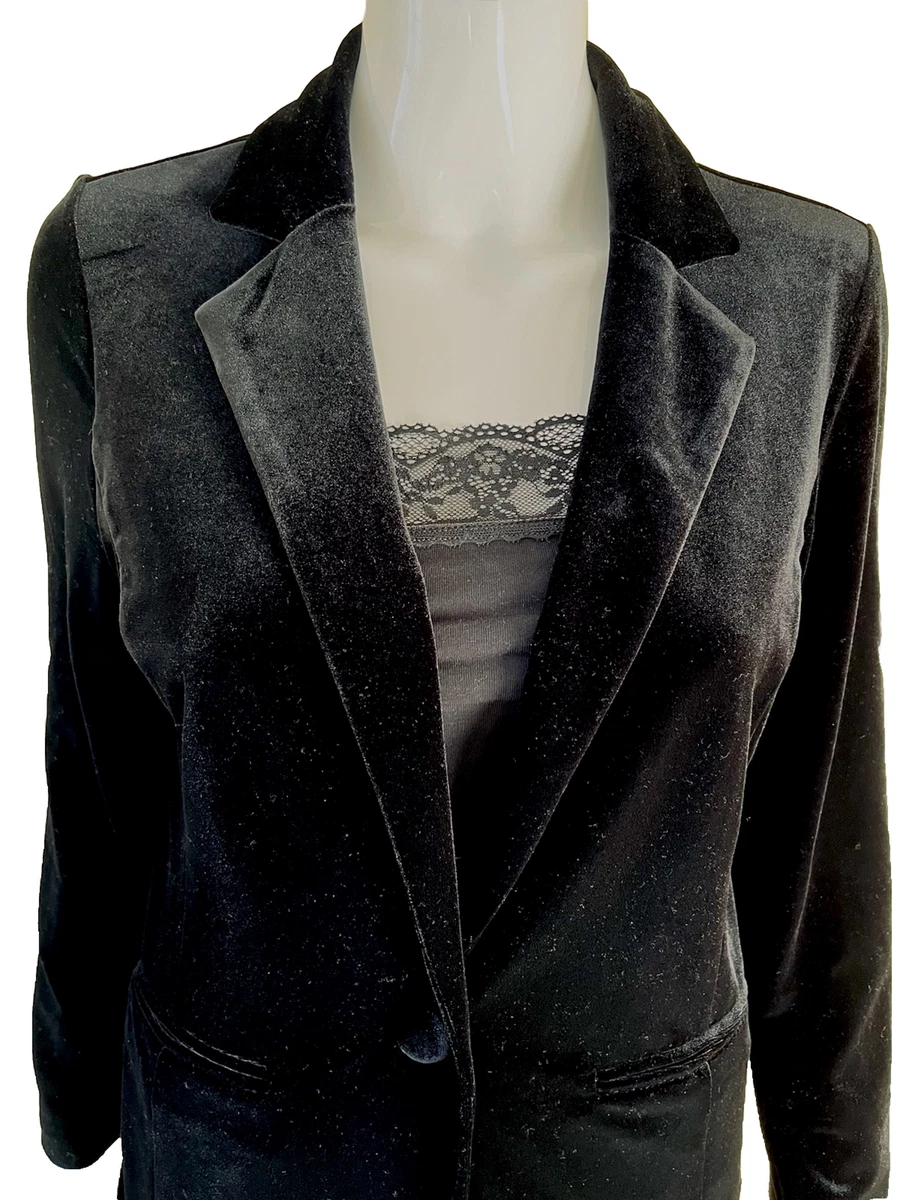 Tahari top velvet jacket
