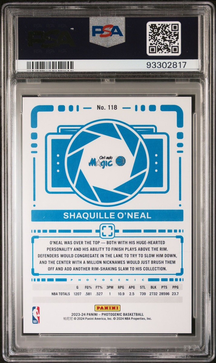 2023-24 Panini Photogenic - Shaquille O'Neal #118 Diamond 2023-24 Panini Photogenic - Shaquille O'Neal #118 Diamond