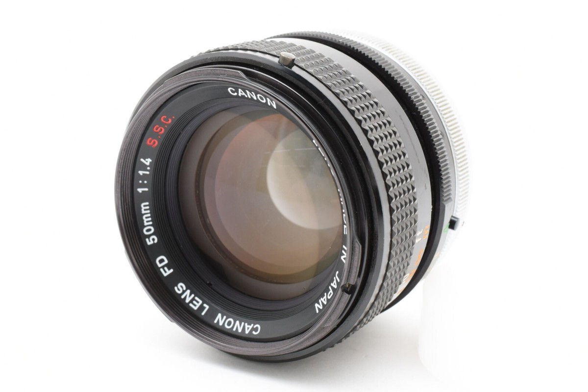 【美品】CANON FD 50mm f1.4 S.S.C. Canon FD 50mm F1.4 S.S.C. Popular old lens Used lens | eBay