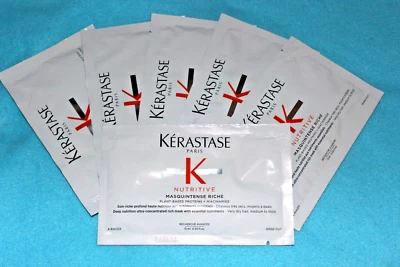 KÉRASTASE 6x15ml KERASTASE HAARMASKE "masque-intense riche" NUTRITIVE NEUE SERIE