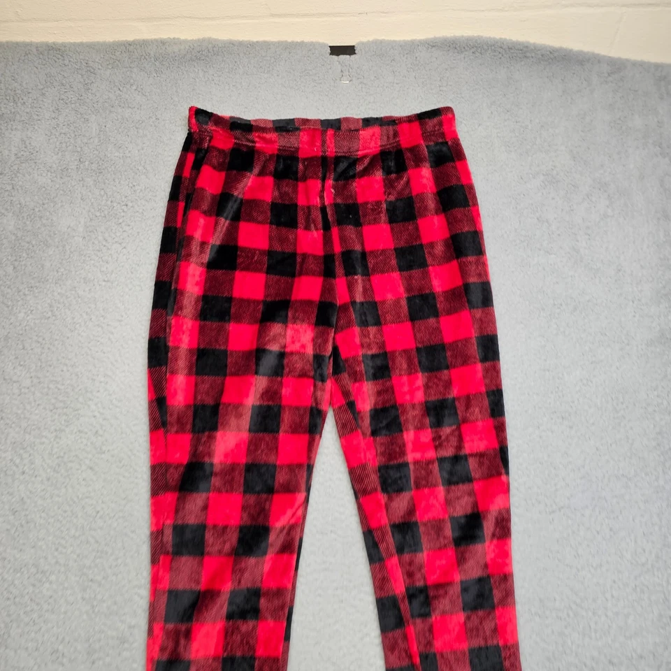 Secret Treasures Ropa de Dormir Pantalones Juveniles Grandes Rojo y Negro Comodidad Foto 3 de 4