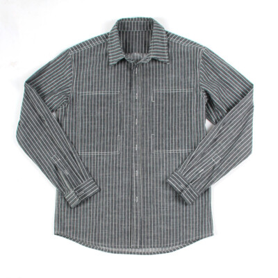Vintage Mens Casual Button Down Shirts Cotton Classic Striped Long Vintage Mens Casual Button Down Shirts Cotton Classic Striped Long