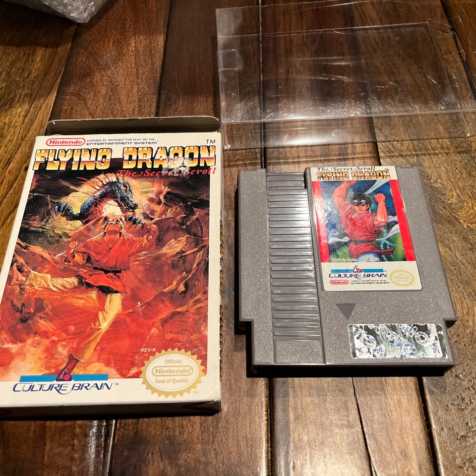 Flying Dragon The Secret Scroll Original NES Brand New & Sealed - Image 2 of 4