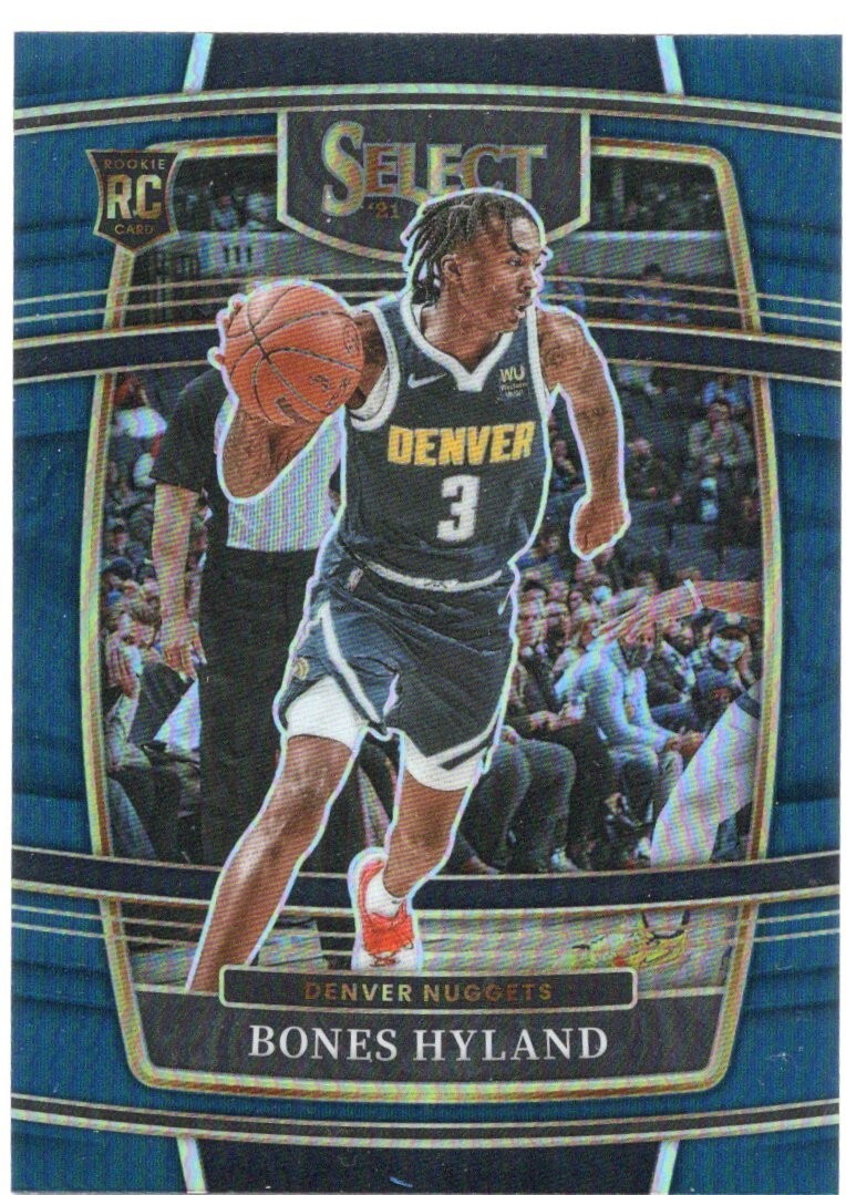 2021-22 Panini Select #79 Bones Hyland Rookie Card. RC