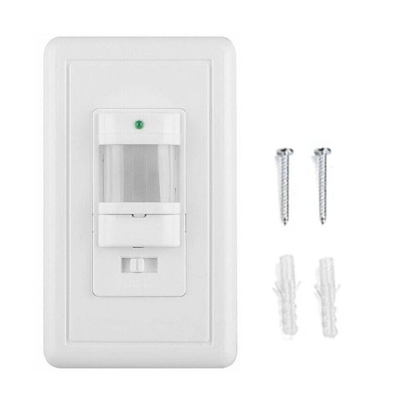 Auto On/Off PIR Infrared Occupancy Vacancy Light Lamp Switch 110-220V new - Image 3 of 4