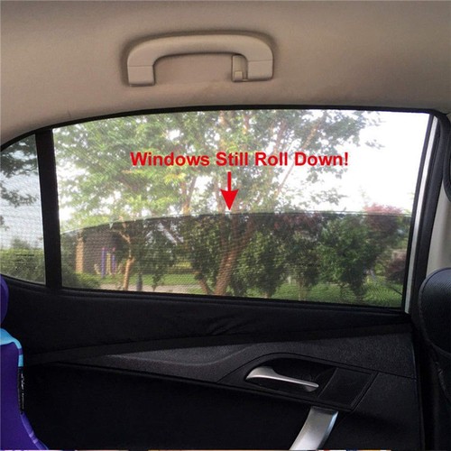4x Universal SUV 4WD Car Window Sun Shade Sock Cover UV Blocker Baby Protection - Picture 12 of 12