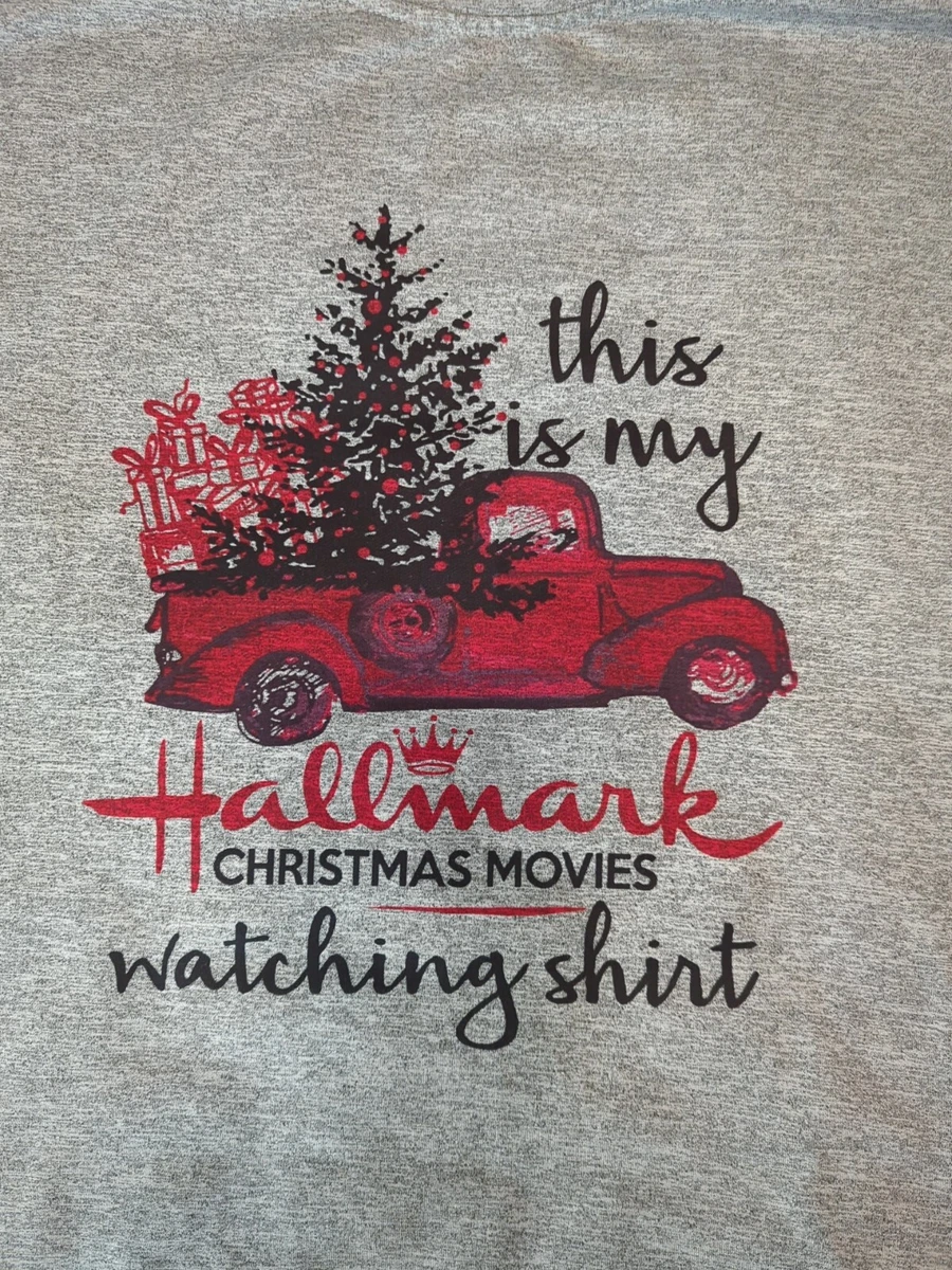 Hallmark christmas deals watching sweatshirt