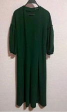 Zara Bottle Green Dress Size M