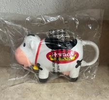 Horizon Organic Dairy Plastic Cow Cream Pitcher, Advertising Collectible NEW