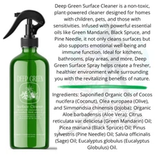 Eco-Friendly Surface Cleaner Trio: Plant-Based, Non-Toxic | Safe for Kids & Pets