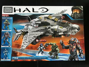 Halo Mega Blocks UNSC BROADSWORD MIDNIGHT STRIKE 97380 Complete | eBay