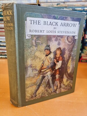ROBERT LOUIS STEVENSON Der schwarze Pfeil - illusor N.C. Wyeth - 1916