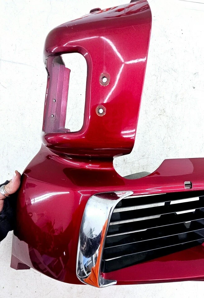 1993 HONDA GOLDWING GL1500 Right Side Lower Fog Light Fairing Cowl Panel Red - Image 3 of 4