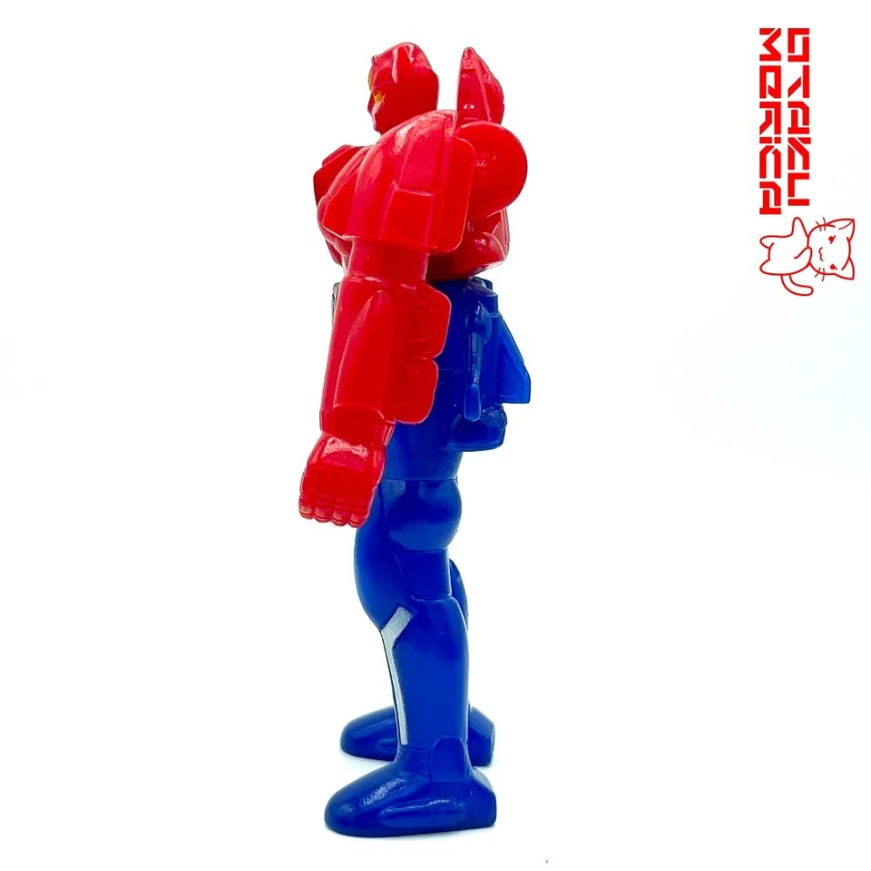 Boneco Sofubi Yutaka 1991 Getter Robo Go - Getter Sho (Korea Ver) 4,5 polegadas - Imagem 2 de 4
